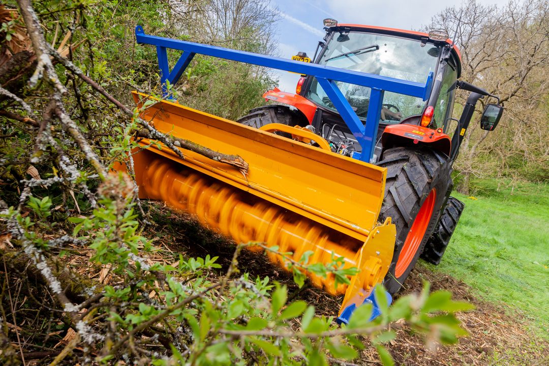 Clear and mulch with ease